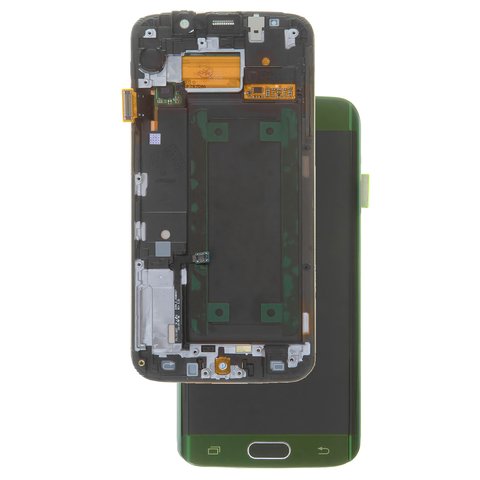 Pantalla Lcd Puede Usarse Con Samsung G F Galaxy S Edge Verde Con