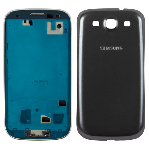 Корпус для Samsung I9300 Galaxy S3, сірий