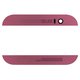 Верхня + нижня панель корпусу для HTC One M8, рожева