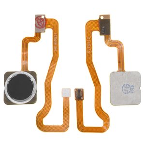 Шлейф для Xiaomi Redmi Note 5A Prime, для сканера відбитка пальця Touch ID , чорний, сірий
