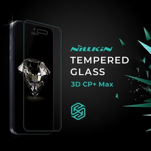 Защитное стекло Nillkin 3D CP+ Max для Xiaomi Mi 8 SE 5.88", 0,33 мм 9H, Анти отпечатки, 5D Full Glue, черный, M1805E2A, #6902048159198