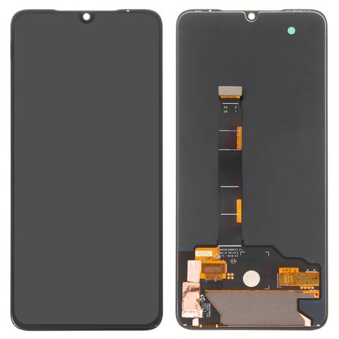 Дисплей для Xiaomi Mi 9, чорний, без рамки, High Copy, OLED , M1902F1G
