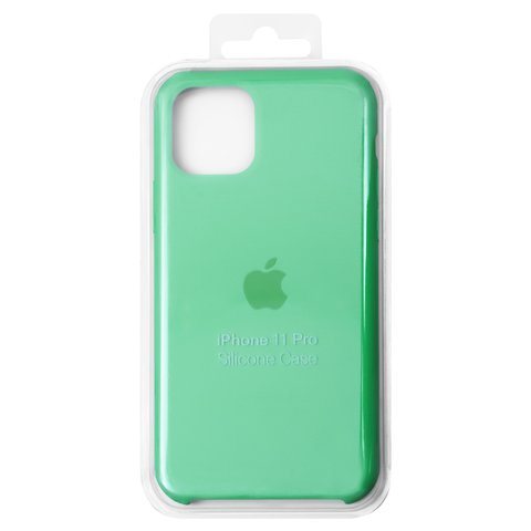 Чехол для iPhone 11 Pro, мятный, Original Soft Case, силикон, spearmint 47 