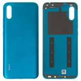 Задня панель корпуса для Xiaomi Redmi 9A, Redmi 9AT, зелена, з боковою кнопкою, M2006C3LG, M2006C3LI, M2006C3LC