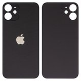 Задня панель корпуса для iPhone 12 mini, чорна, big hole