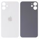 Задня панель корпуса для iPhone 12 mini, біла, не потрібно знімати скло камери, Original (PRC), big hole