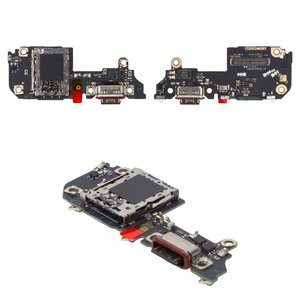 Шлейф для Xiaomi 14T, конектора зарядки, з компонентами, Original PRC , плата зарядки