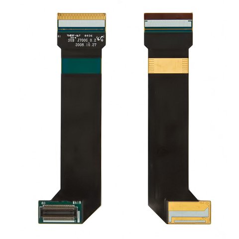 Flat Cable compatible with Samsung J700G, J700i, for mainboard, with components 