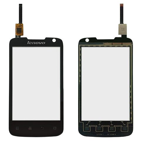 Touchscreen compatible with Lenovo S560, black 