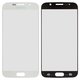 Housing Glass compatible with Samsung G920F Galaxy S6, (2.5D, white)