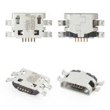 Charge Connector compatible with Microsoft (Nokia) 435 Lumia, (5 pin, micro USB type-B)