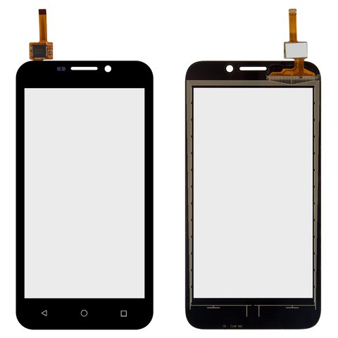 Touchscreen compatible with Huawei Ascend Y5C Y541, black 