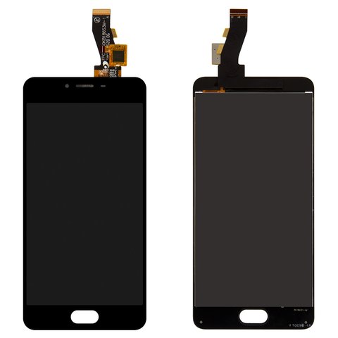 LCD compatible with Meizu M3s, M3s Mini, black, without frame, High Copy 