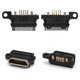 Charge Connector compatible with Sony E2303 Xperia M4 Aqua LTE, E2306 Xperia M4 Aqua, E2312 Xperia M4 Aqua Dual, E2333 Xperia M4 Aqua Dual, E2353 Xperia M4 Aqua, E2363 Xperia M4 Aqua Dual, (5 pin, micro USB type-B)