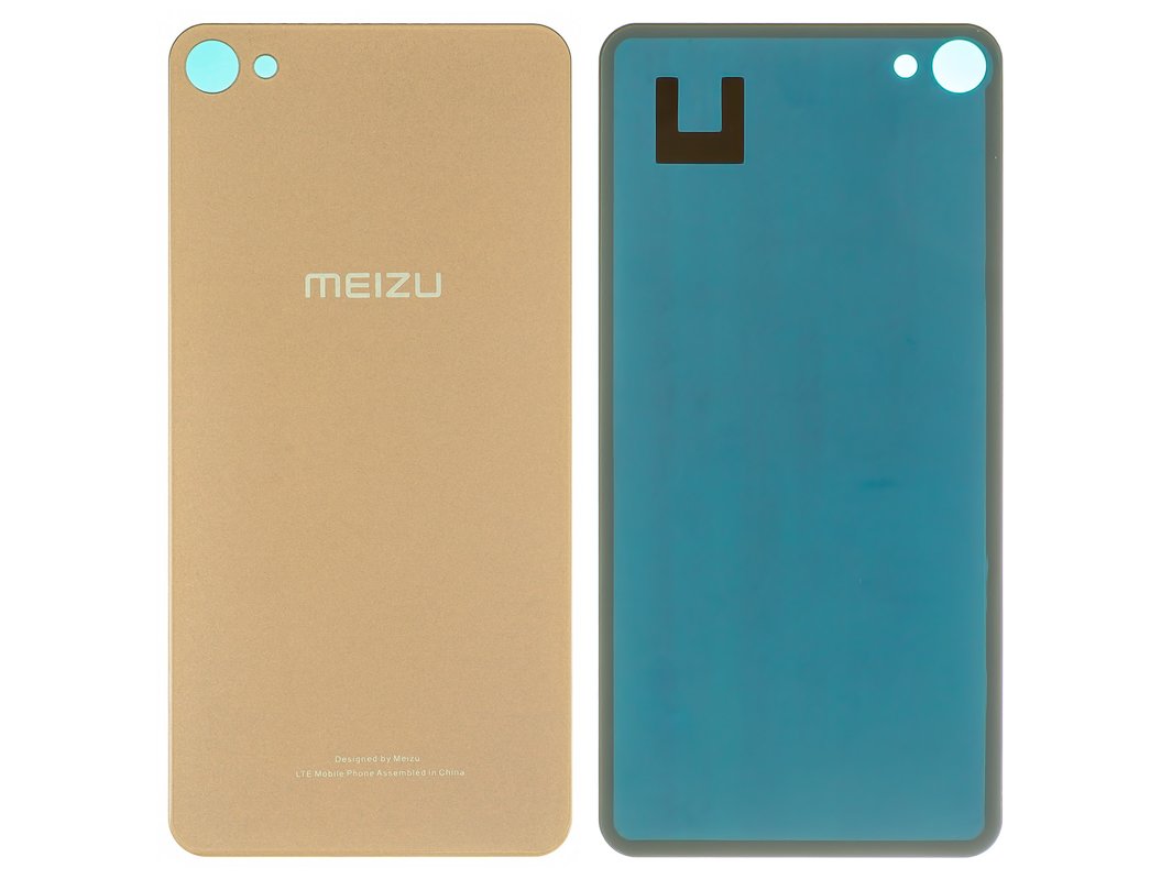 Задняя панель корпуса для Meizu U20, золотистая - All Spares