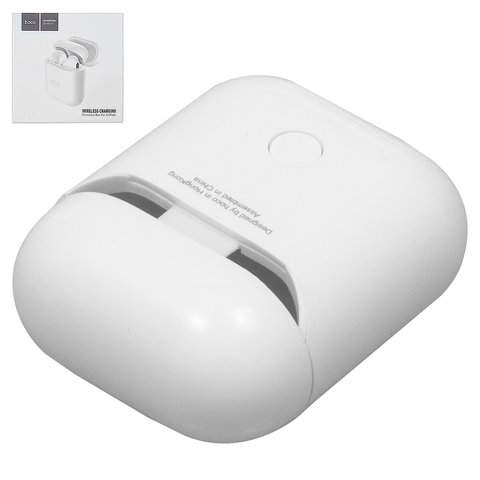 Wireless Charging Case Hoco CW18, white, for AirPods 
