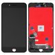 LCD compatible with Apple iPhone 8 Plus, (black, with frame, AAA, Tianma+)