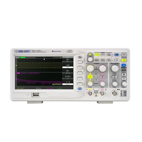 Osciloscopio digital SIGLENT SDS1202DL+