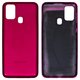 Housing Back Cover compatible with Samsung M315 Galaxy M31, M315F/DS Galaxy M31, (red)