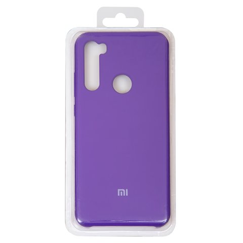 Case compatible with Xiaomi Redmi Note 8T, purple, Original Soft Case, silicone, purple 34 , M1908C3XG 