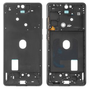 Housing Middle Part compatible with Samsung G780 Galaxy S20 FE, dark blue, LCD binding frame, cloud navy 