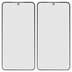 Housing Glass compatible with Samsung S901B Galaxy S22 5G, (black)