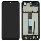 Pantalla LCD puede usarse con Xiaomi Poco C50, Poco C51, Redmi A1, Redmi A1 Plus, Redmi A2, Redmi A2 Plus, negro, con marco, Original (PRC)