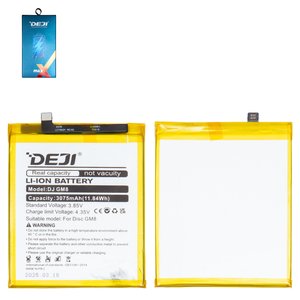 Battery Deji G005 compatible with General Mobile GM 8, Li ion, 3.85 V, 3075 mAh 