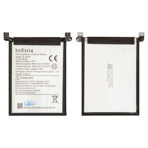Battery BL 49PX compatible with Infinix GT 10 Pro X6739 , Zero 30 4G X6731B , Zero 30 5G X6731 , Li Polymer, 3.87 V, 5000 mAh, Original PRC  