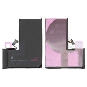 Battery compatible with iPhone 15 Pro, Li ion, 3.879 V, 3440 mAh, High Capacity, A3011 , original IC 