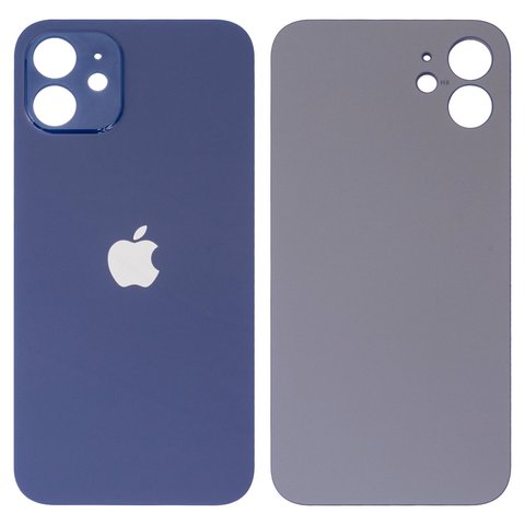 Panel trasero de carcasa puede usarse con iPhone 12, azul, no es necesario desmontar la cámara, Original PRC , big hole