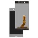 LCD compatible with Sony G8231 Xperia XZs, G8232 Xperia XZs Dual, (silver, Original (PRC))