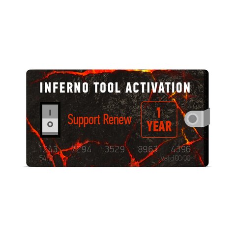 Inferno Tool 1 Year Support Renew 