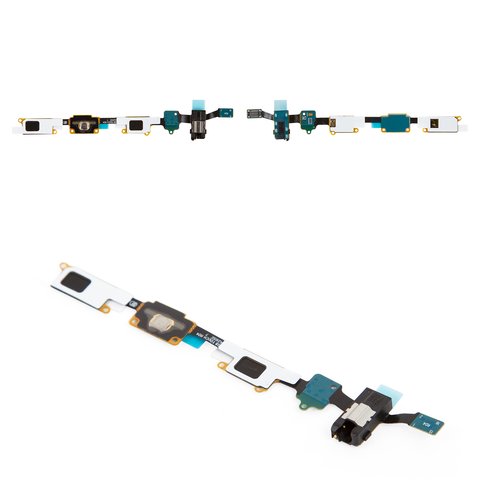 Flat Cable compatible with Samsung J710F Galaxy J7 2016 , menu button, headphone connector 