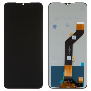 Дисплей для Infinix Smart 6 X6511 , черный, без рамки, High Copy, X6511B X6511 X6511E