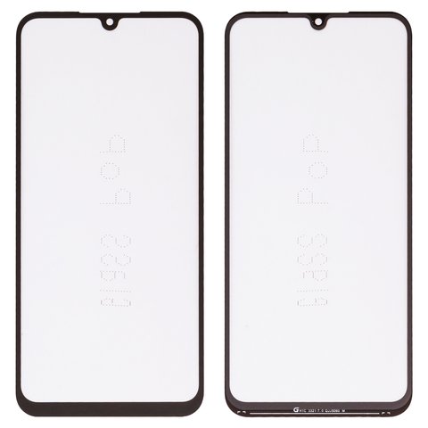 Housing Glass G+OCA PRO compatible with Samsung A245 Galaxy A24, M346 Galaxy M34, with OCA film, black