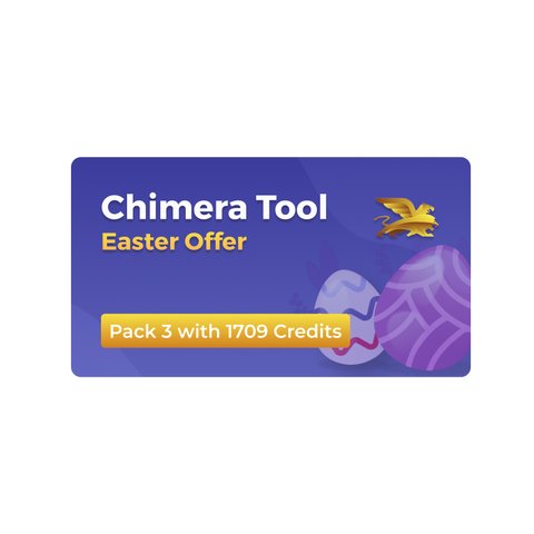 Chimera Tool Easter Offer Pack 3 with 1709 Credits