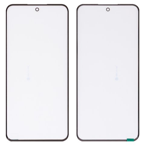 Housing Glass G+OCA PRO compatible with Realme 13 Pro, with OCA film, black 