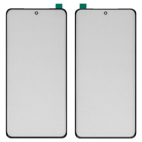 Housing Glass G+OCA PRO compatible with OnePlus 11R, with OCA film, black 