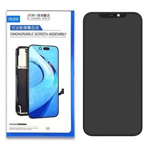 Дисплей JCID для iPhone 12 Pro Max, черный, с рамкой, HC, без ошибки, OLED  JCID diagnosable