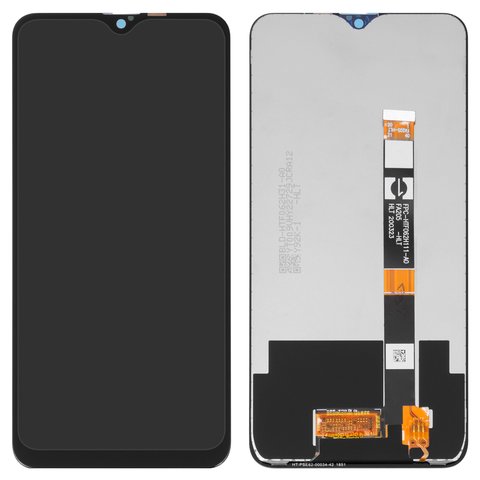 Pantalla LCD puede usarse con Oppo A12, A5s, A7, negro, sin marco, Original PRC , con cable plano negro, FPC HTF062H111 A0 , CPH2083, CPH2077, CPH1909, CPH1920, CPH1912, CPH1901, CPH1903, CPH1905