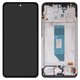Pantalla LCD puede usarse con Xiaomi Redmi Note 14 4G, negro, con marco, Original (PRC), 161.5mm, 24117RN76E, EU version