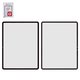 Vidrio de carcasa G+OCA PRO puede usarse con iPad Air 13 2024, iPad Air 13 2025, con película OCA, negro