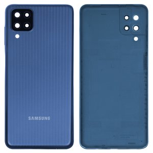 Задняя панель корпуса для Samsung M127 Galaxy M12, синяя