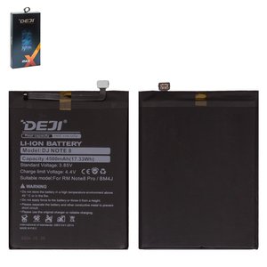 Аккумулятор Deji BM4J для Xiaomi Redmi Note 8 Pro, Li ion, 3,85 B, 4500 мАч