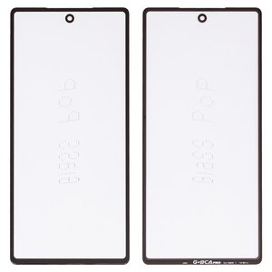 Стекло корпуса G+OCA PRO для Google Pixel 6, с OCA пленкой, черное