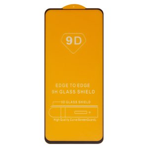 Защитное стекло для Tecno Camon 19, совместимо с чехлом, Full Glue, без упаковки , черный