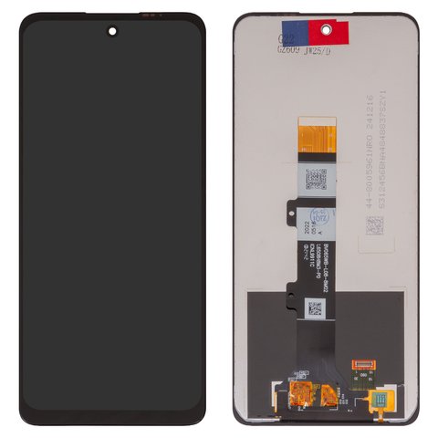 Дисплей для Motorola Moto G22 XT2231, черный, без рамки, Box