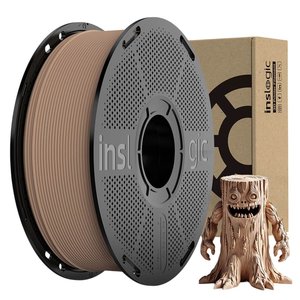 Филамент для 3D принтера INSLOGIC PLA WoodFill Natural, 1 кг