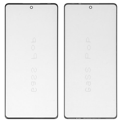 Скло корпуса G+OCA PRO для Tecno Camon 30 CL6, CL6k , Camon 30 5G CL7 , з ОСА плівкою, чорне